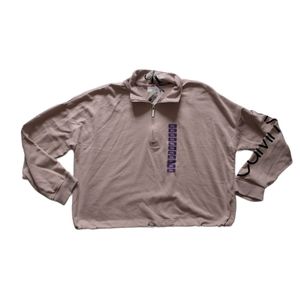 Calvin Klein Pullover Crop Sweatshirt XXL